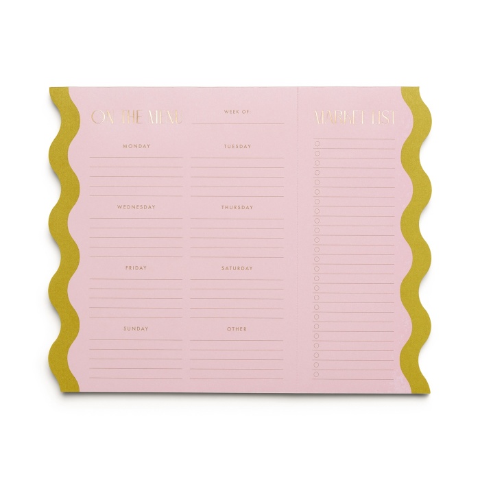 Bloc planificateur Meal Planner Designworks