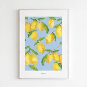 Affiche 30x40 Citrons...