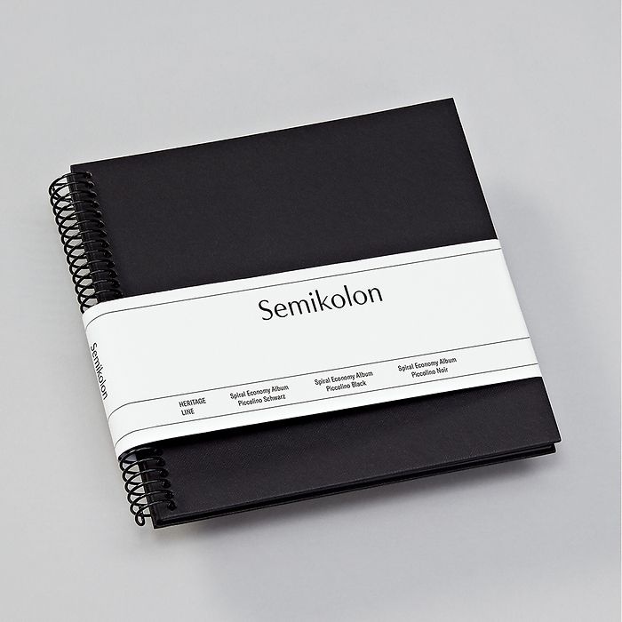 Album photo Semikolon Piccolino à pages noires