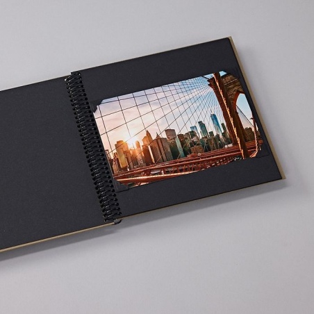 Album photo Semikolon Piccolino à pages noires